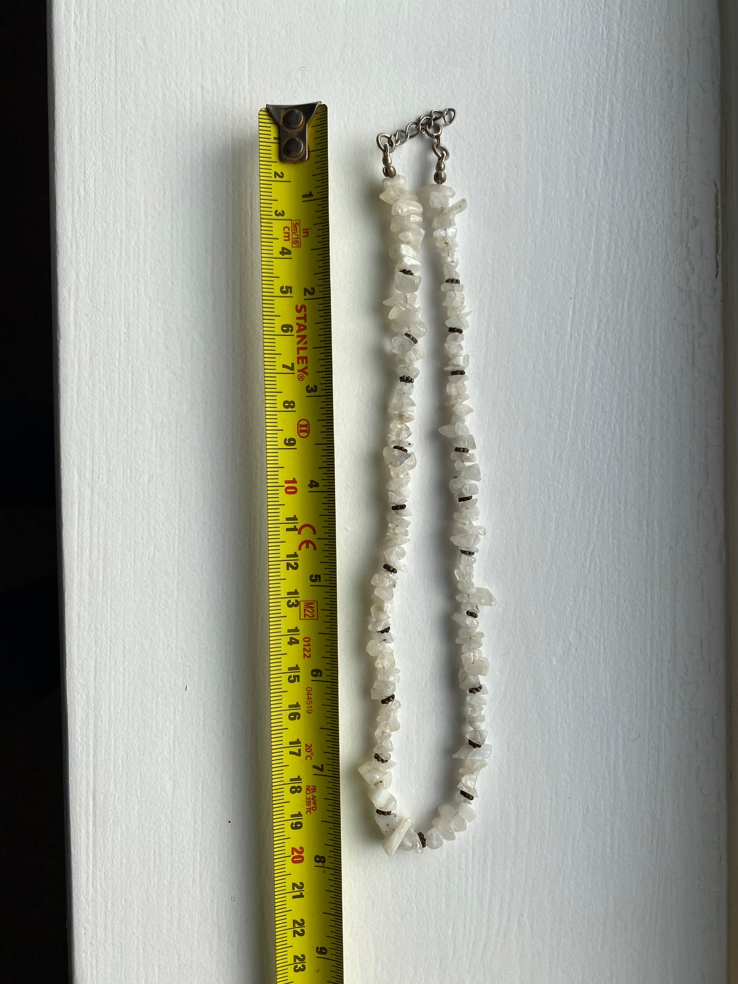 White Quartz & Silver Necklace