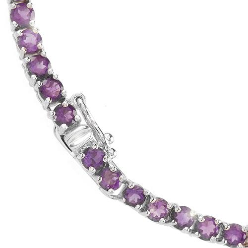 Amethyst & Blue Topaz Necklace