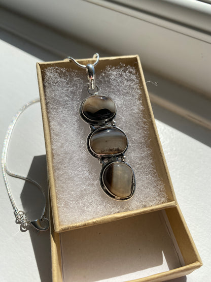 Smoky Quartz Pendant Necklace