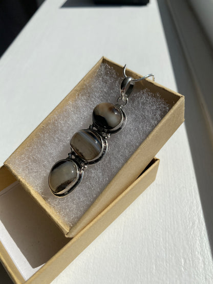 Smoky Quartz Pendant Necklace