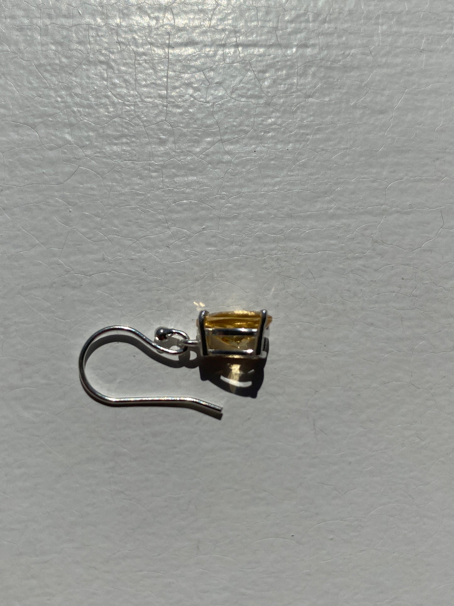 Citrine Silver Earrings