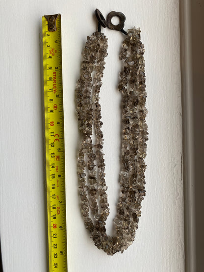 Quartz & Mother of Pearl Necklace