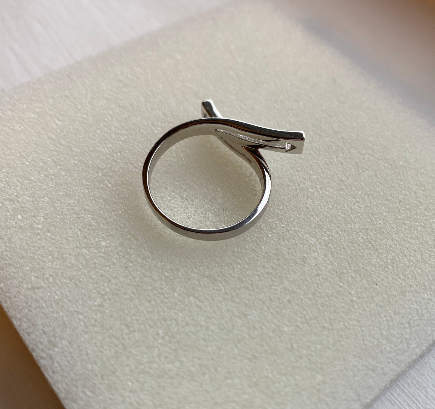 Contemporary Silver Ring