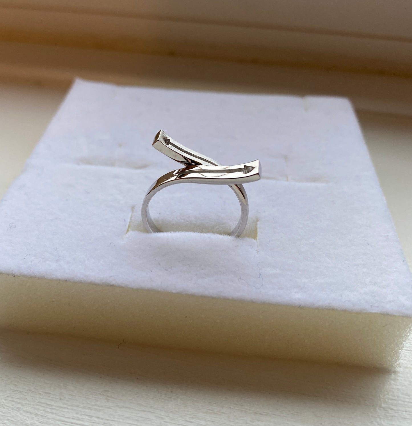 Contemporary Silver Ring