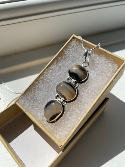Smoky Quartz Pendant Necklace