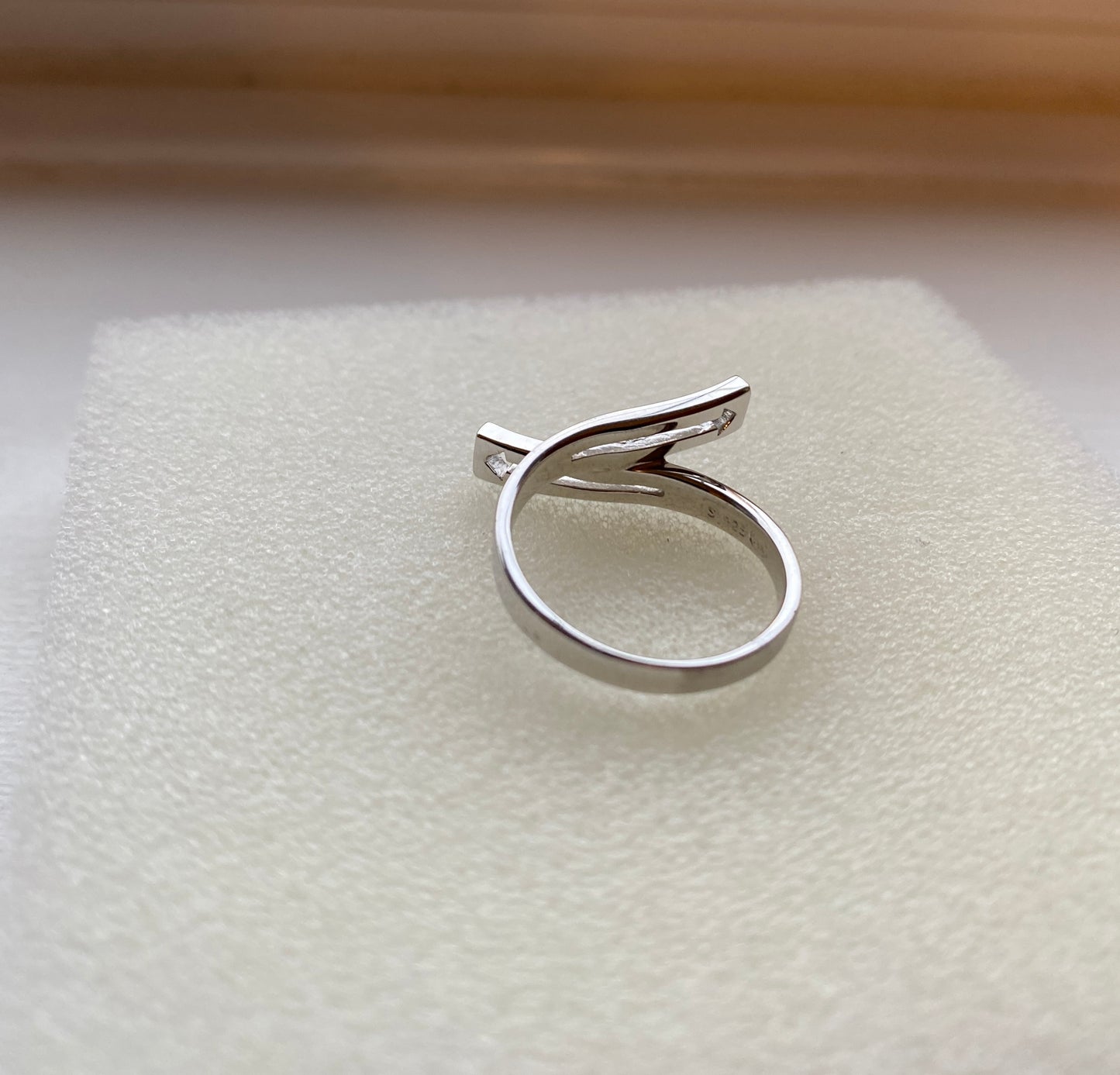 Contemporary Silver Ring