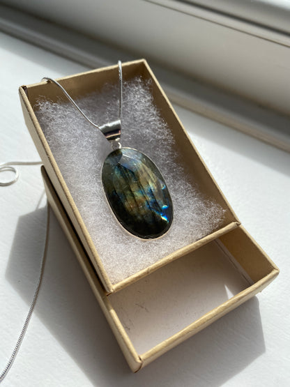 Labradorite Pendant Necklace