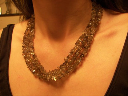Quartz & Mother of Pearl Necklace
