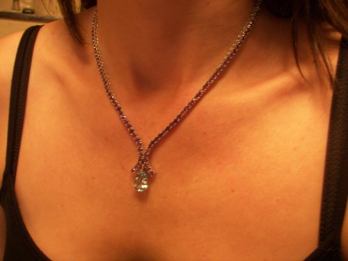 Amethyst & Blue Topaz Necklace